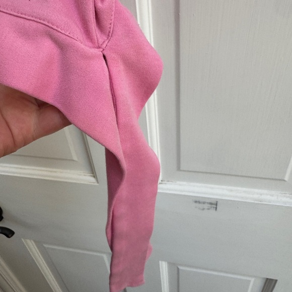 Little Lindsey 3T Girls Pink Butterfly Side Tie Sleeveless Blouse Top - Picture 4 of 7